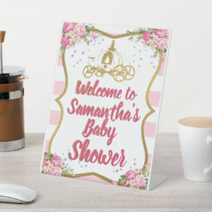 Welcome to the Baby shower Pedestal Sign