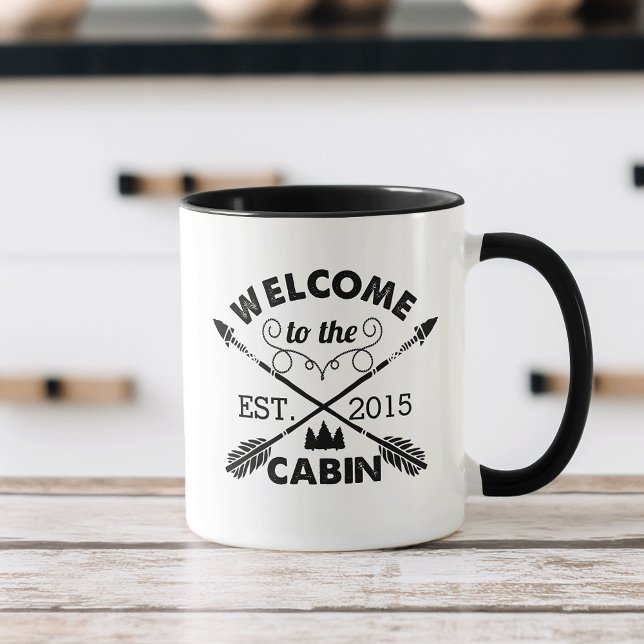 Welcome to the Cabin | Rustic Country House Mug (Creator Uploaded)
