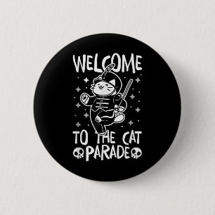 Welcome To The Cat Parade 6 Cm Round Badge