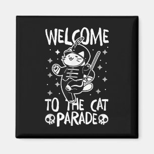 Welcome To The Cat Parade Magnet