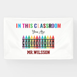 Welcome to the Classroom Back to School Banner