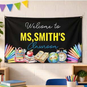 Welcome to the Classroom Back to School Banner