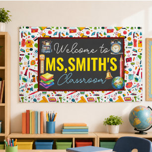 Welcome to the Classroom Back to School Banner