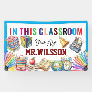 Welcome to the Classroom Back to School Banner