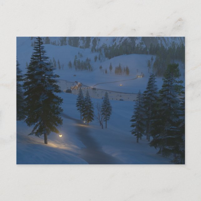 Welcome to the Cwm Postcard (Front)