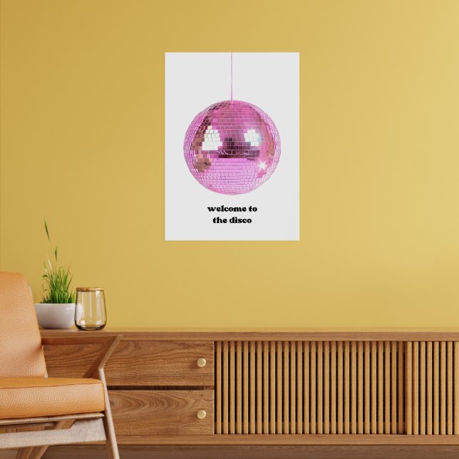 Welcome to the disco  poster (Living Room 2)