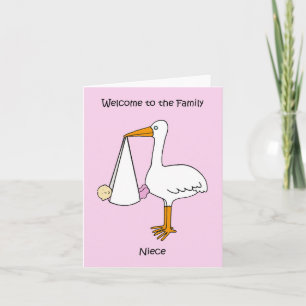 Welcome to the Family Niece Card