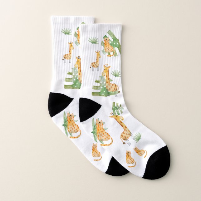 Welcome to the Jungle Animals Socks (Pair)