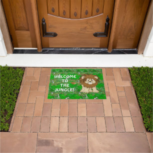 Welcome to the Jungle door mat