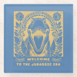 Welcome to the Jurassic Era – Dinosaur Glass Coaster