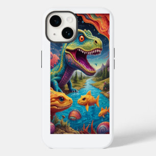 Welcome to the Magical World of Dino Delights iPhone 14 Case