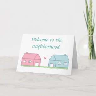 WELCOME TO *THE NEIGHBORHOOD* NEW NEIGHBOR CARD