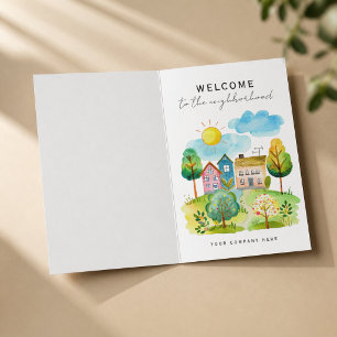 Welcome to the Neighbourhood Add Logo Realty Card