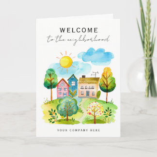 Welcome to the Neighbourhood Add Logo Realty Card