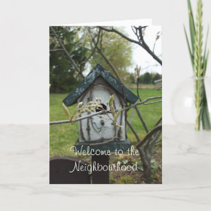 Welcome to the Neighbourhood-Bird house Card