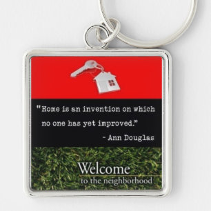 Welcome To The Neighbourhood Key Ring