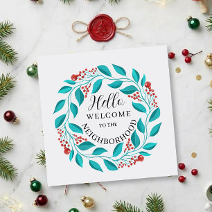 welcome to the neighbourhood new home card