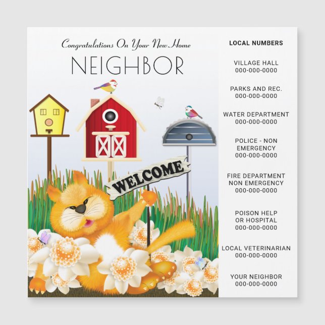 Welcome To The Neighbourhood | New Home Directory (Front)