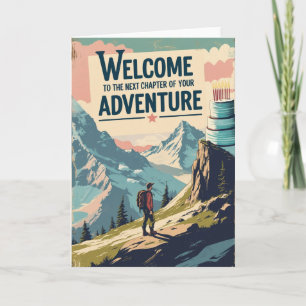 Welcome to the Next Chapter – Adventure-Themed Card