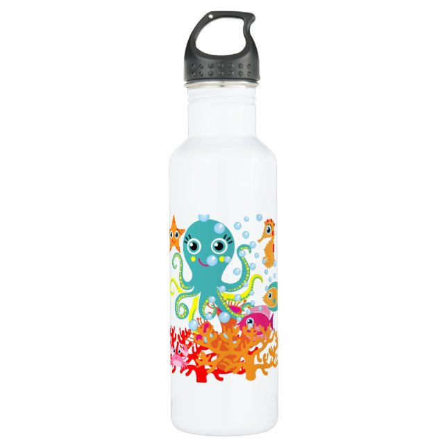 Welcome to the Ocean 710 Ml Water Bottle (Front)