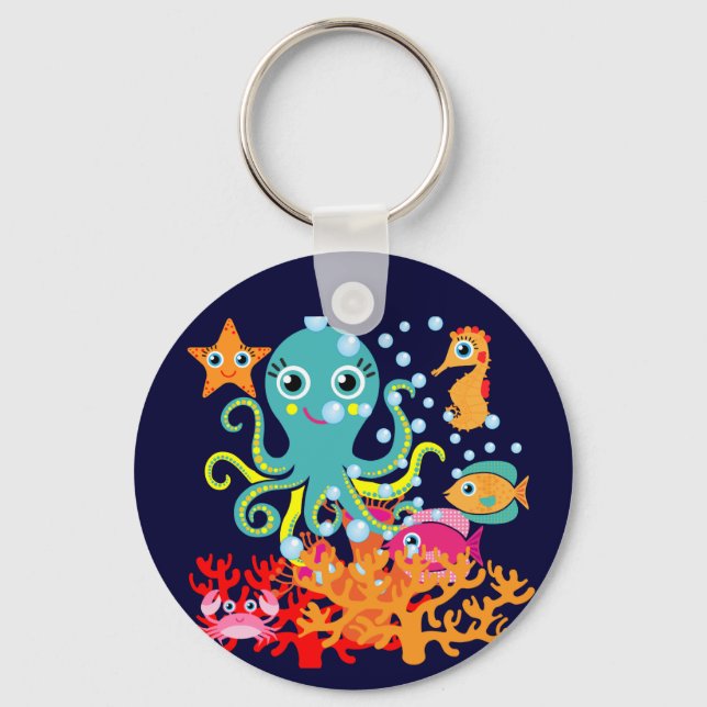 Welcome to the Ocean Key Ring (Front)