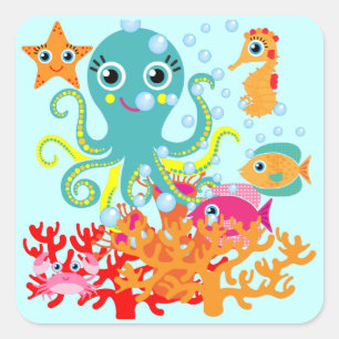 Welcome to the Ocean Square Sticker