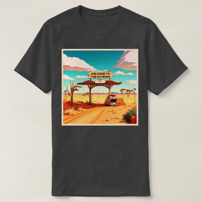 Welcome to the Outback T-Shirt (Design Front)