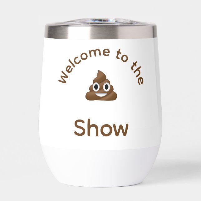 Welcome to the Poo Emoji Show Personalised (Front)