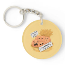 Welcome to the Pumpkin Patch Keychain