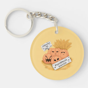 Welcome to the Pumpkin Patch Keychain