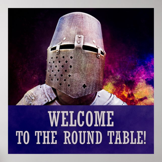 Welcome to the round table poster (Front)