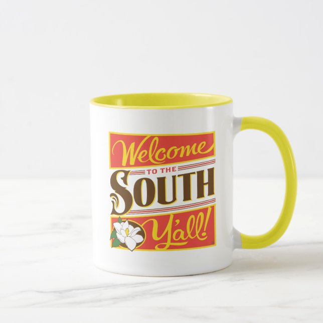 Welcome To The South Y'all Mug (Right)