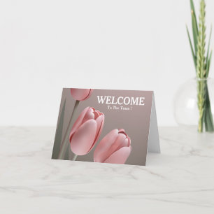 Welcome To The Team Card