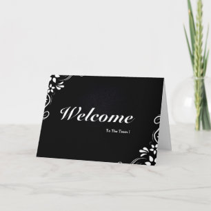 Welcome To The Team Card