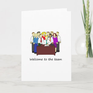 Welcome to the Team Office Workers Card