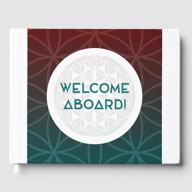 welcome to the team sacred geometry guest book (Front)