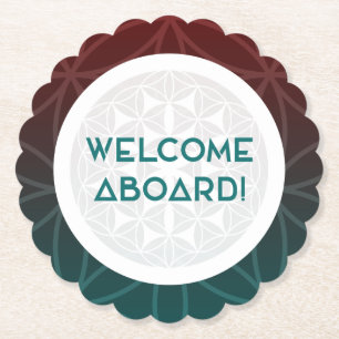 welcome to the team sacred geometry paper coaster
