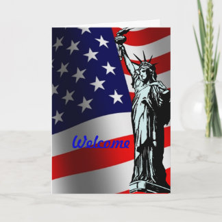 Welcome to the U.S.A. Card
