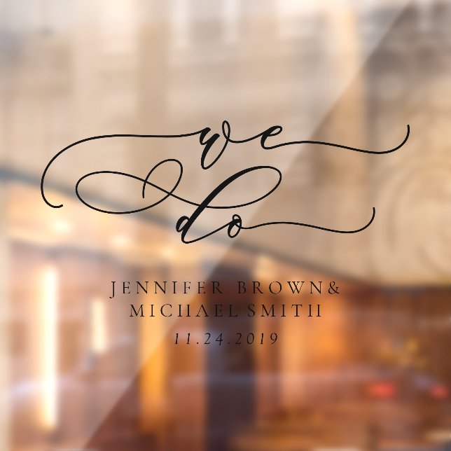 Welcome to the Wedding signature we do (Sheet 2)