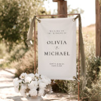 Welcome to the Wedding Vinyl Signage