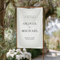 Welcome to the Wedding Vinyl Signage