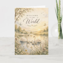 Welcome to the World Baby Congratulations Card