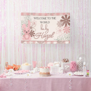 Welcome to the World baby shower banner