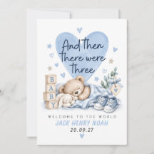 Welcome To The World | New Baby Boy Card