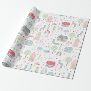 Welcome to the World New Baby Girl  Wrapping Paper