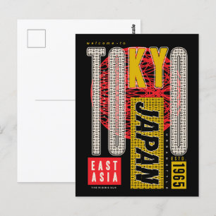 Welcome to Tokyo: East Asia’s Cultural Icon Postcard