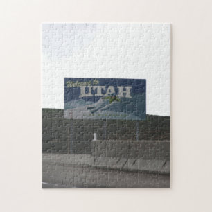 Welcome to Utah Jigsaw Puzzle