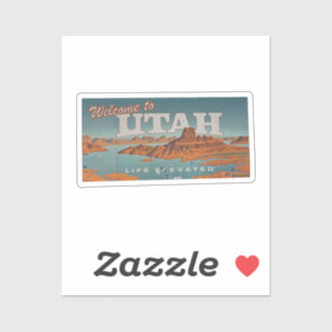 Welcome to Utah Sticker