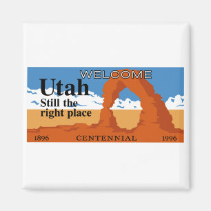 Welcome to Utah - USA Magnet