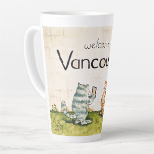 Welcome To Vancouver WA Latte Mug